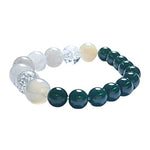 Forest Snowflake Harmony beads bracelet by IMEL Studio for healing and tranquility
