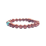 Turquoise Joy Radiance beads bracelet by IMEL Studio for revitalization and immunity