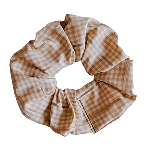 Breezy Beige IMEL studio scrunchie (100%silk)