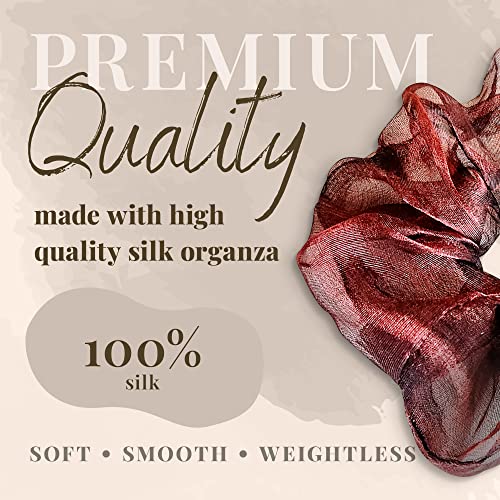 Charm IMEL Studio scrunchie (100% Silk)