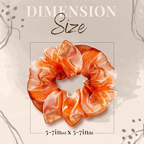 Gold gleam IMEL Studio scrunchie (100% silk)