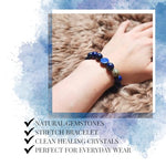 Dalmatian Protection Talisman beads bracelet by IMEL Studio for grounding and well-being