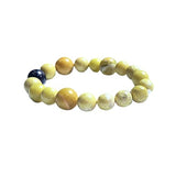 Indigo & Lime Beauty bracelet by IMEL Studio for balance and stability