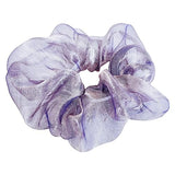 Lilac IMEL Studio scrunchie (100% silk)